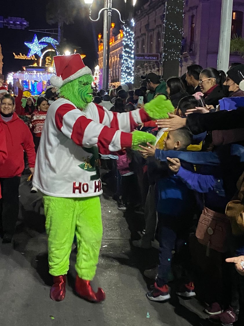 Desfile navideño en Durango