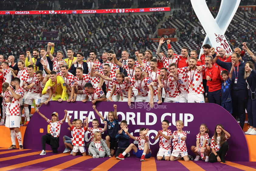 Luka Modric llevó otra vez la batuta para que Croacia obtuviese el tercer lugar en el que pudo ser la última presentación del volante en una Copa del Mundo.