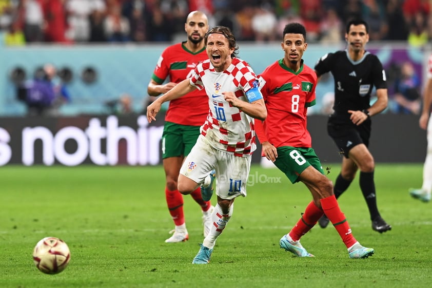 Luka Modric llevó otra vez la batuta para que Croacia obtuviese el tercer lugar en el que pudo ser la última presentación del volante en una Copa del Mundo.