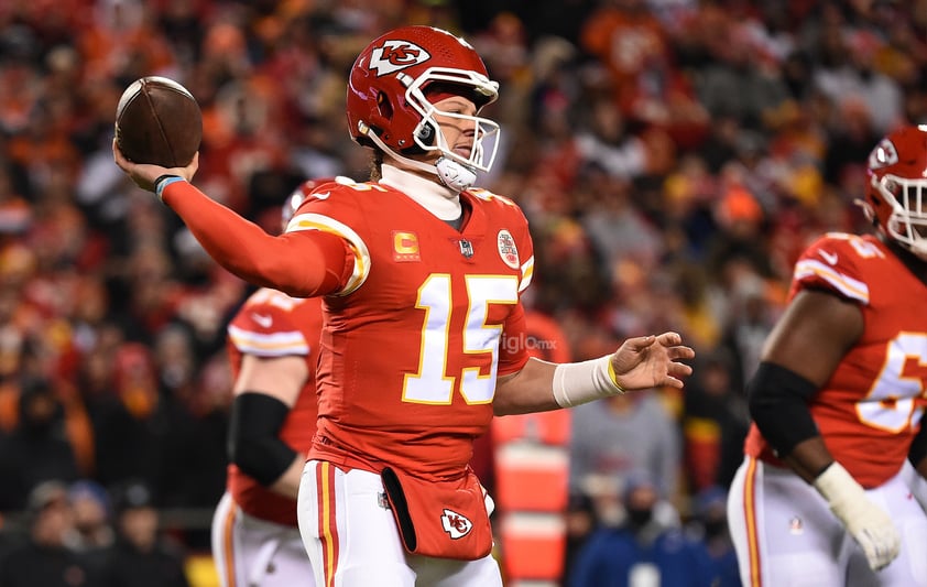 Patrick Mahomes estará en su tercer juego por el título de la NFL.