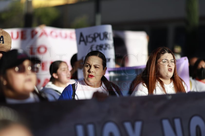 Exigen, con marcha, justicia para víctimas de meningitis en Durango