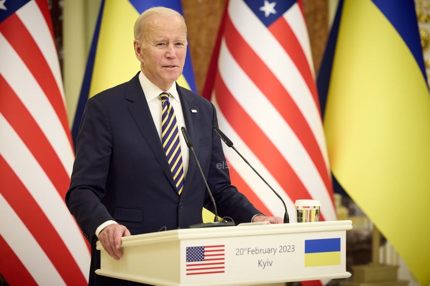 Joe Biden realiza visita sorpresa a Ucrania y anuncia 500 millones de dólares en ayuda militar