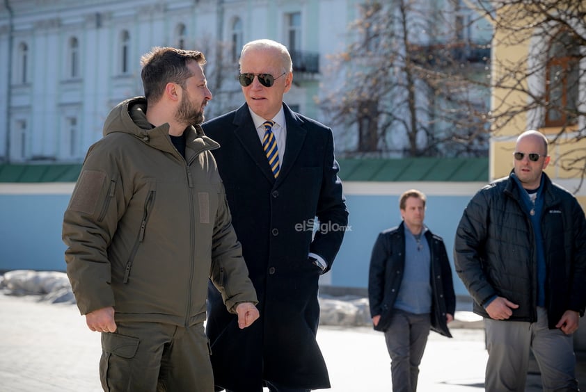 Joe Biden realiza visita sorpresa a Ucrania y anuncia 500 millones de dólares en ayuda militar