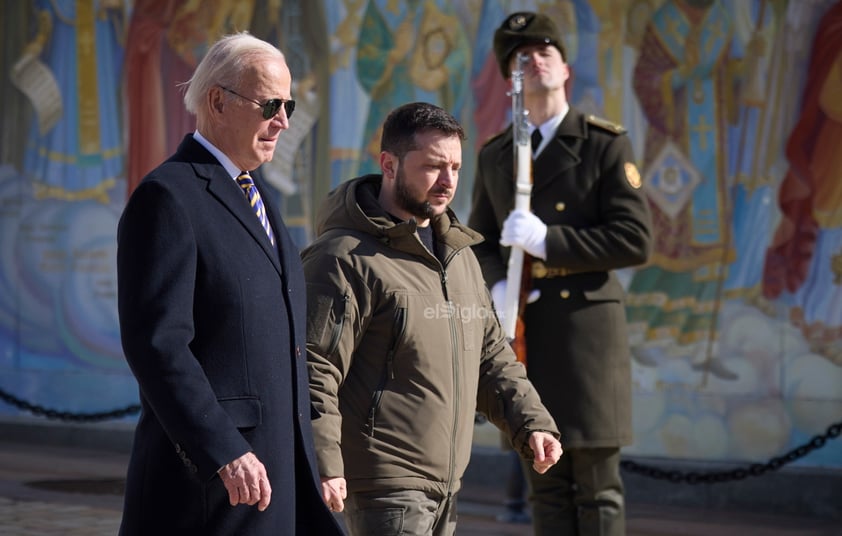 Joe Biden realiza visita sorpresa a Ucrania y anuncia 500 millones de dólares en ayuda militar