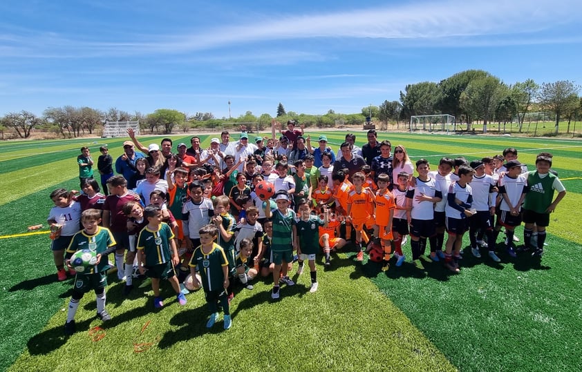 Ante el crecimiento de este deporte en el Campestre, este sábado se inauguró una nueva cancha, la cual es de pasto sintético y también podrá ser utilizada para el futbol 7.