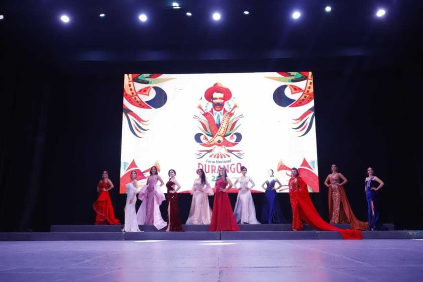 Ceremonia de elección de la Reina del 460 Aniversario de Durango