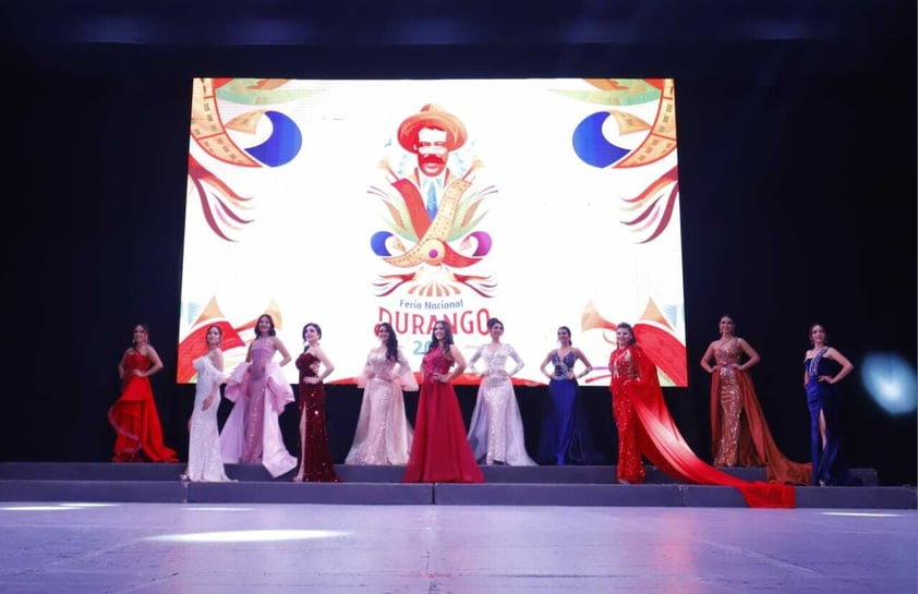 Ceremonia de elección de la Reina del 460 Aniversario de Durango