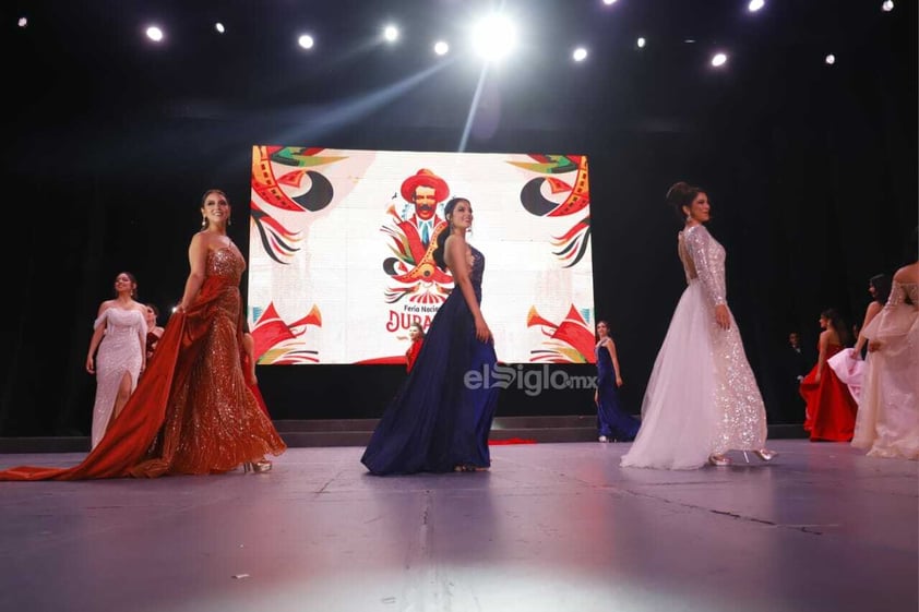 Ceremonia de elección de la Reina del 460 Aniversario de Durango