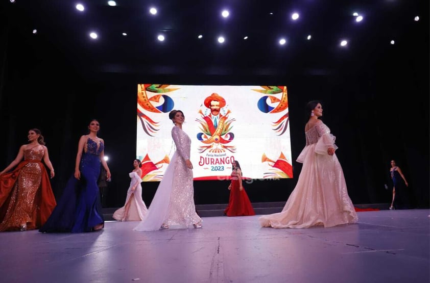 Ceremonia de elección de la Reina del 460 Aniversario de Durango