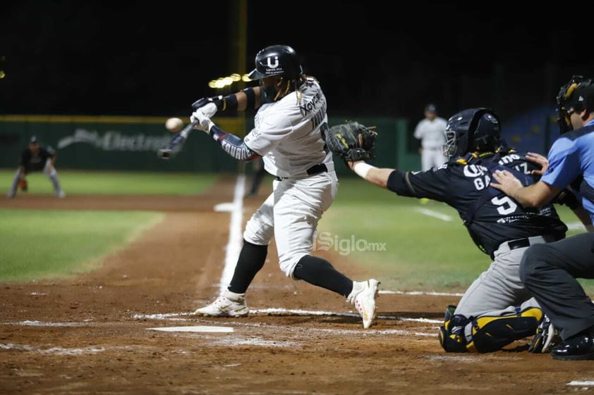 Primer juego de la serie entre Rieleros de Aguascalientes vs. Generales de Durango