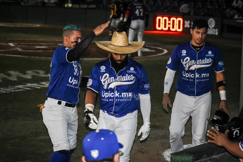 Segundo juego de la serie entre Rieleros de Aguascalientes vs. Generales de Durango