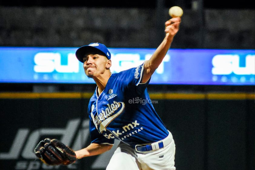 Segundo juego de la serie entre Rieleros de Aguascalientes vs. Generales de Durango