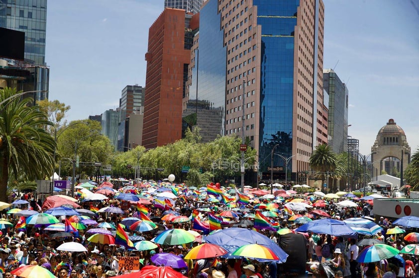 Este sábado 24 de junio se lleva a cabo la edición número 45 de la Marcha del Orgullo LGBT+ en la capital del país