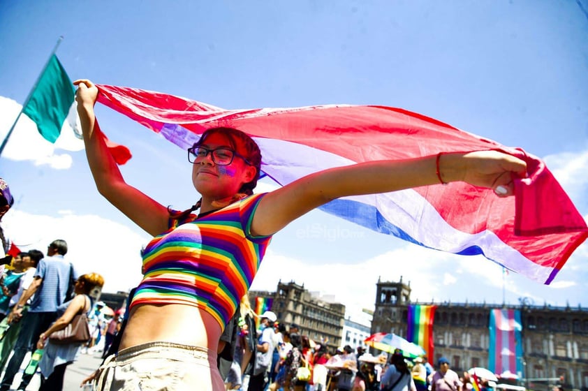 Este sábado 24 de junio se lleva a cabo la edición número 45 de la Marcha del Orgullo LGBT+ en la capital del país