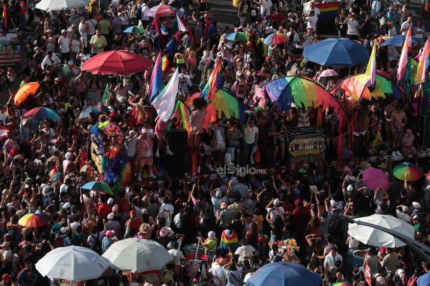 Este sábado 24 de junio se lleva a cabo la edición número 45 de la Marcha del Orgullo LGBT+ en la capital del país