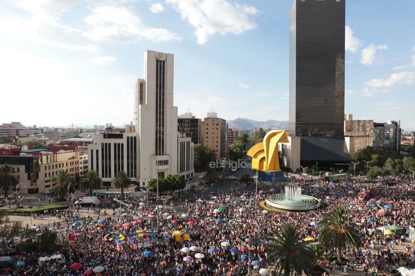 Este sábado 24 de junio se lleva a cabo la edición número 45 de la Marcha del Orgullo LGBT+ en la capital del país