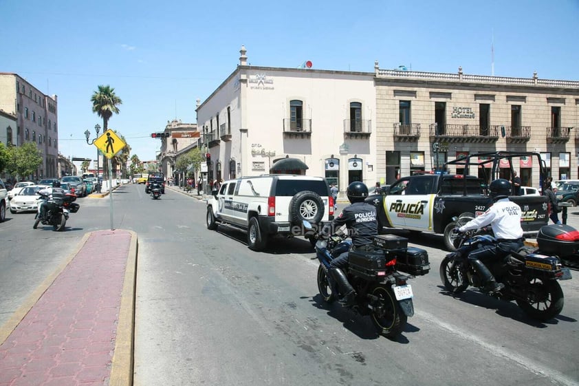 Realizan homenaje a policía municipal caído en cumplimiento de su deber.