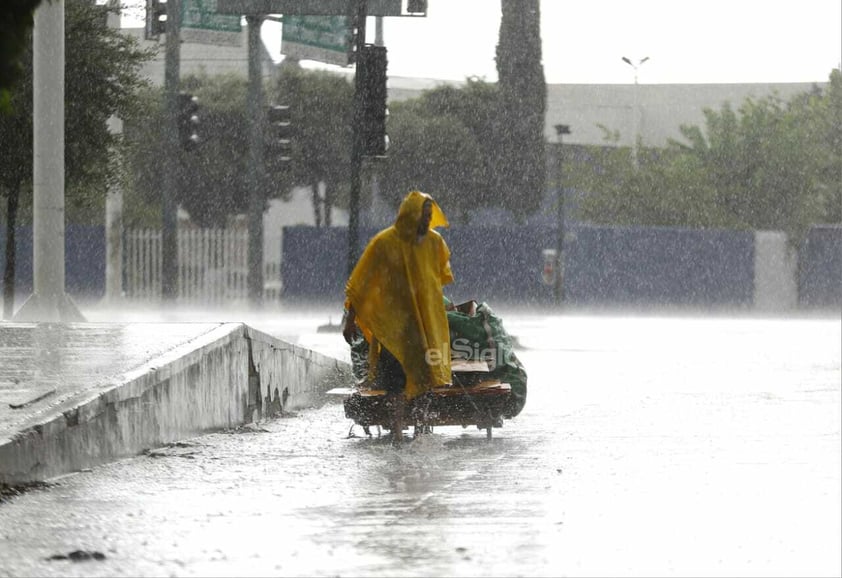 Tras las lluvias registradas esta tarde en la ciudad de Durango, se activó el comando de incidentes.