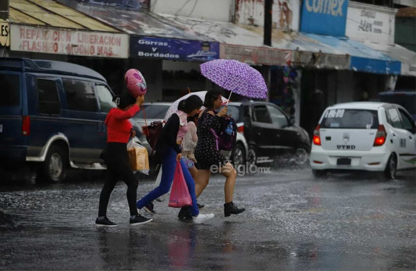 Tras las lluvias registradas esta tarde en la ciudad de Durango, se activó el comando de incidentes.