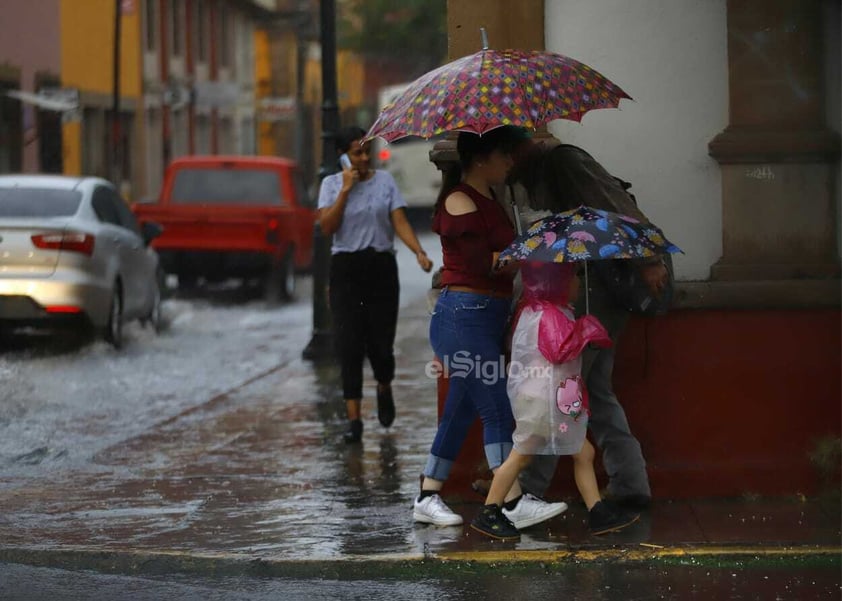 Tras las lluvias registradas esta tarde en la ciudad de Durango, se activó el comando de incidentes.