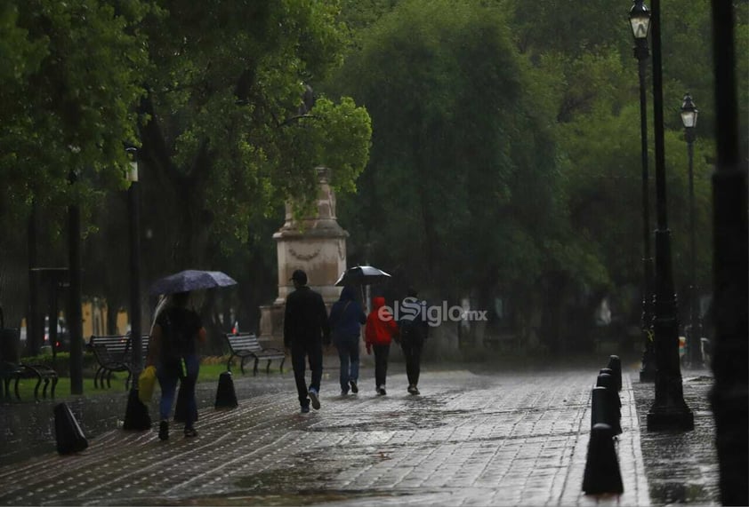 Tras las lluvias registradas esta tarde en la ciudad de Durango, se activó el comando de incidentes.