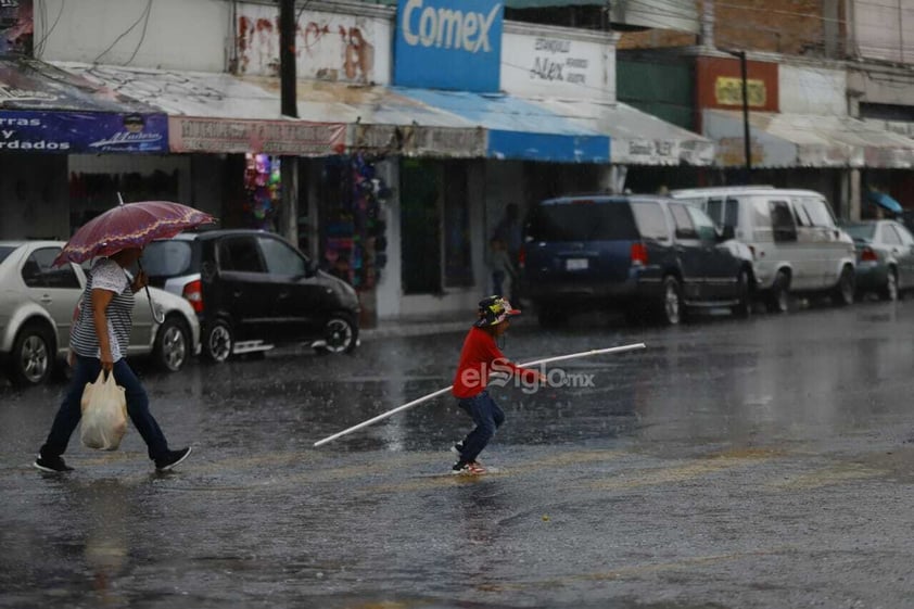 Tras las lluvias registradas esta tarde en la ciudad de Durango, se activó el comando de incidentes.