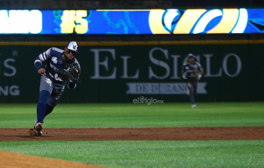 Todo listo para el playball en la casa de los Generales de Durango, quienes recibieron a Algodoneros Unión Laguna.