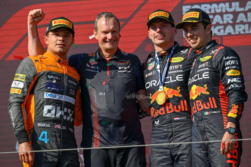 El Gran Premio de Hungría sirvió para reafirmar el dominio que Red Bull, Max Verstappen y Checo Pérez tienen en esta temporada en la Fórmula 1.