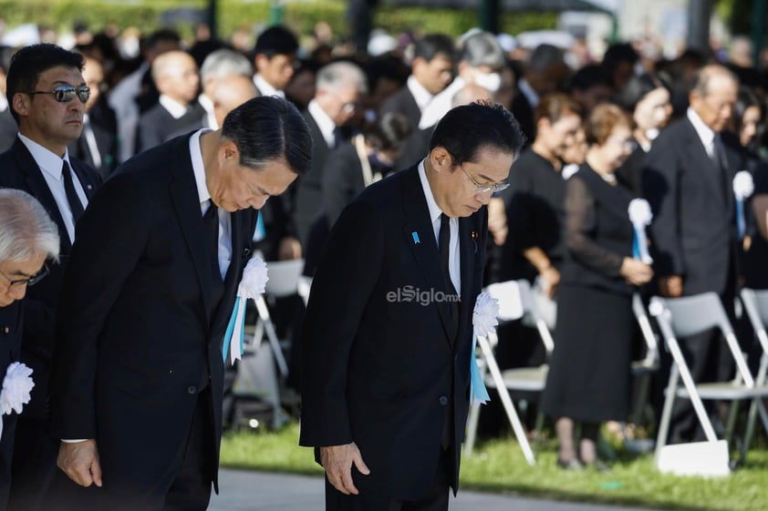 Hiroshima conmemora este domingo el 78 aniversario del bombardeo atómico de la ciudad por parte de Estados Unidos después de que su legado nuclear ocupara un lugar central cuando fue sede de la cumbre del Grupo de las Siete principales economías en mayo.