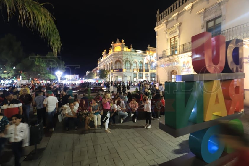 Festejo por el Grito de Independencia en Durango