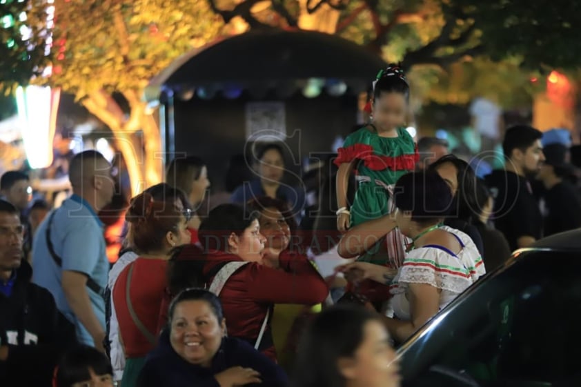 Festejo por el Grito de Independencia en Durango