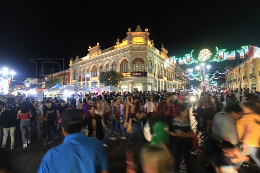 Festejo por el Grito de Independencia en Durango