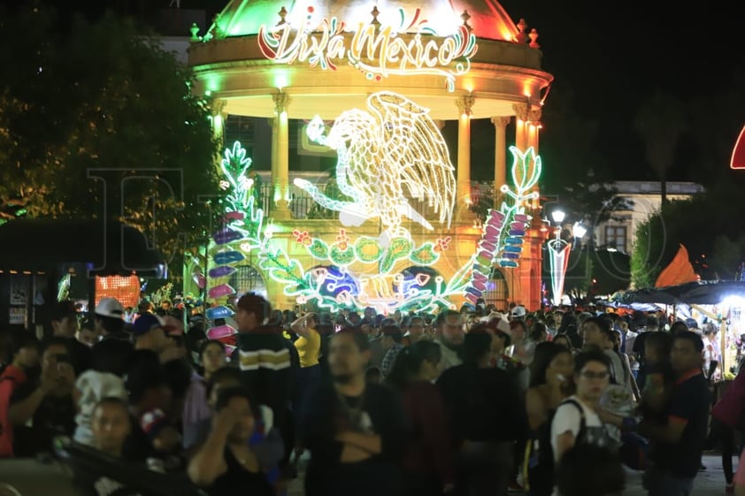 Festejo por el Grito de Independencia en Durango