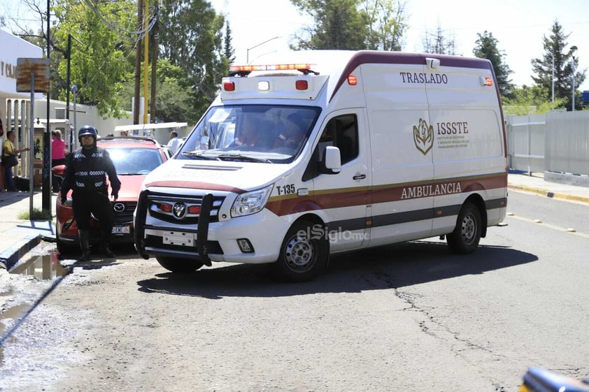 En conmemoración del Día Nacional de Protección Civil, personal y derechohabientes del ISSSTE Durango participaron en simulacro.