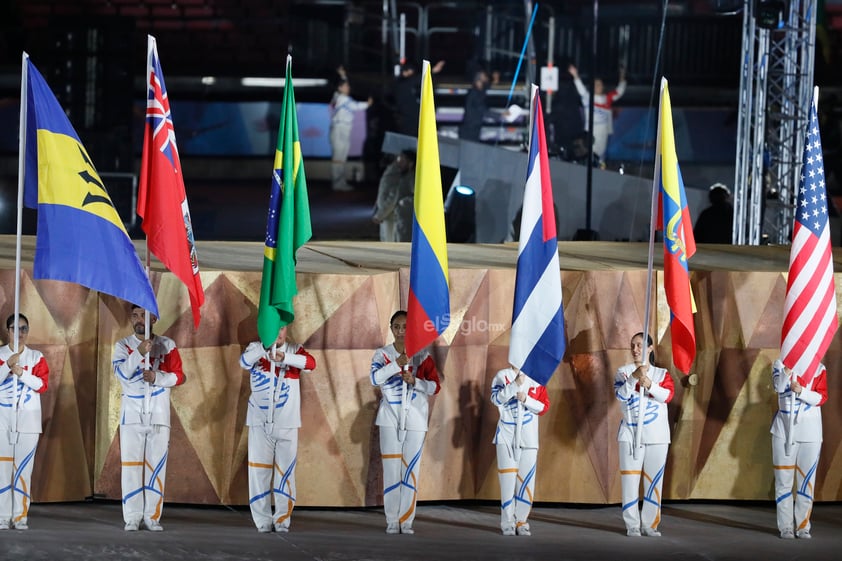 Este viernes se llevó a cabo la ceremonia de inauguración de los Juegos Panamericanos Santiago 2023.