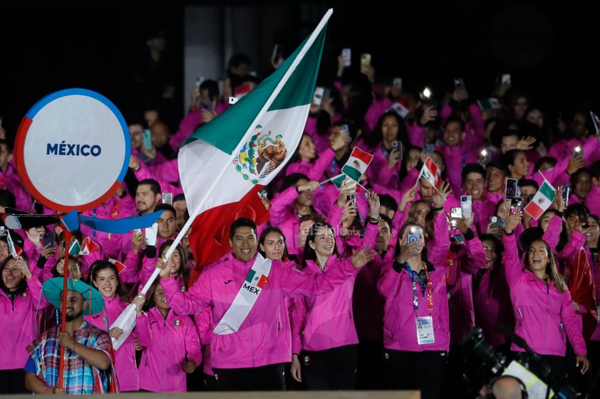 Este viernes se llevó a cabo la ceremonia de inauguración de los Juegos Panamericanos Santiago 2023.