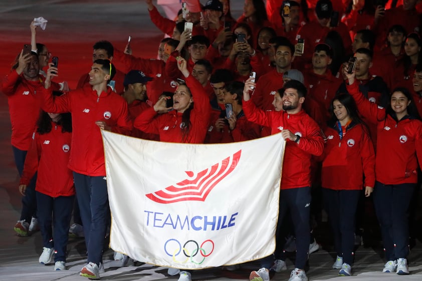 Este viernes se llevó a cabo la ceremonia de inauguración de los Juegos Panamericanos Santiago 2023.