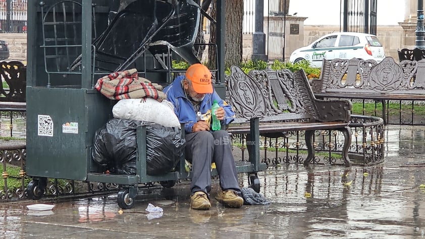 Continúan las lluvias en la ciudad de Durango.