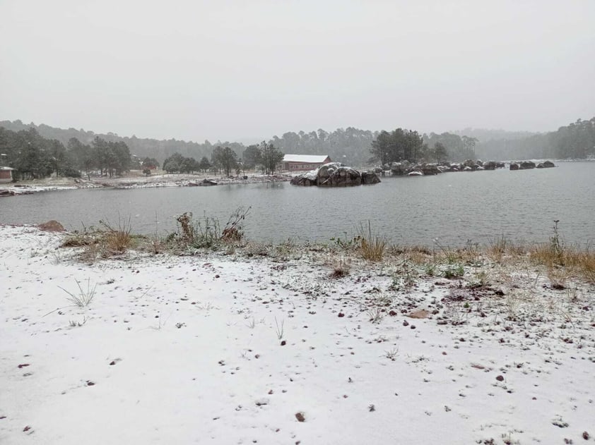 Se registró la caída de nieve en comunidades de nueve municipios de Durango, durante este miércoles, de acuerdo al reporte de la Coordinación Estatal de Protección Civil (CEPC).