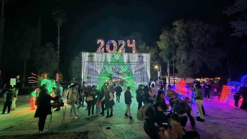 Inauguración del Nacimiento en el Parque Guadiana