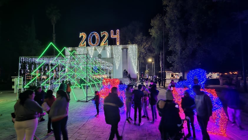 Inauguración del Nacimiento en el Parque Guadiana