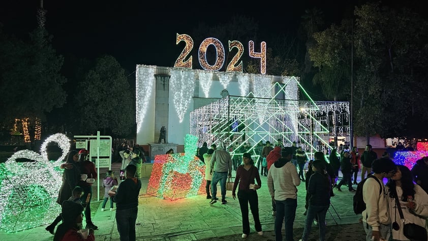 Inauguración del Nacimiento en el Parque Guadiana