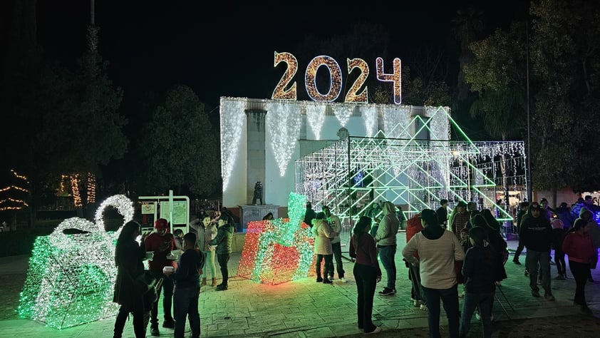 Inauguración del Nacimiento en el Parque Guadiana