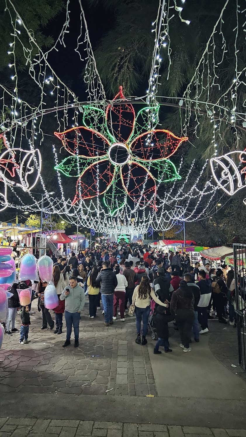 Inauguración del Nacimiento en el Parque Guadiana