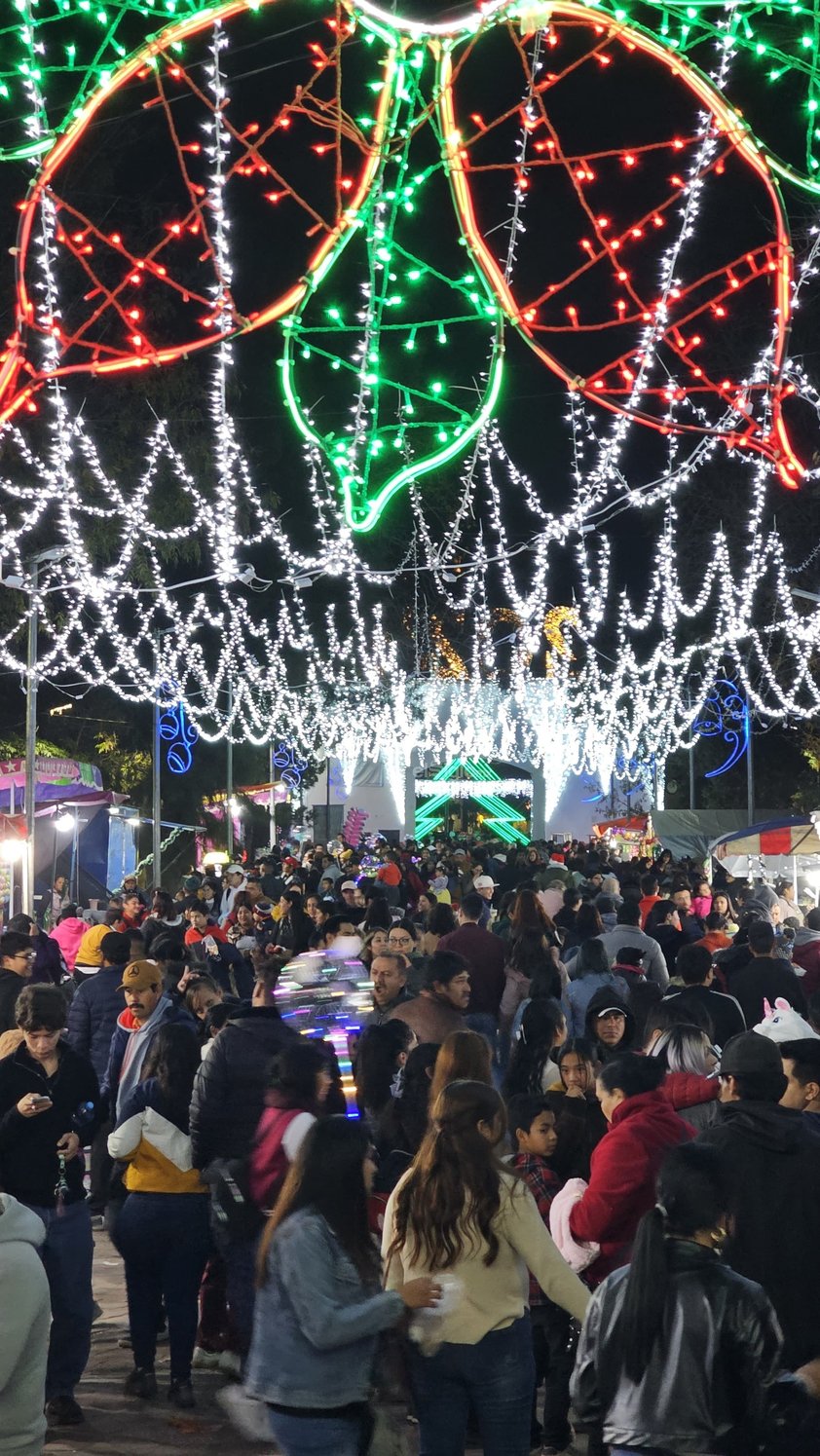 Inauguración del Nacimiento en el Parque Guadiana