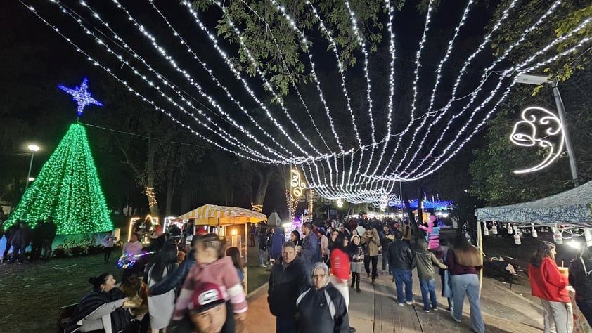 Inauguración del Nacimiento en el Parque Guadiana