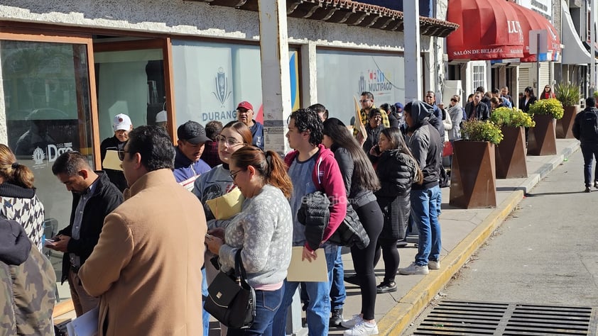 Reportan gran afluencia en Kioskos Multipago de Durango capital.