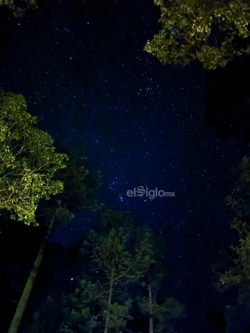 Cielo estrellado desde la Sierra del Nayar, municipio de Durango