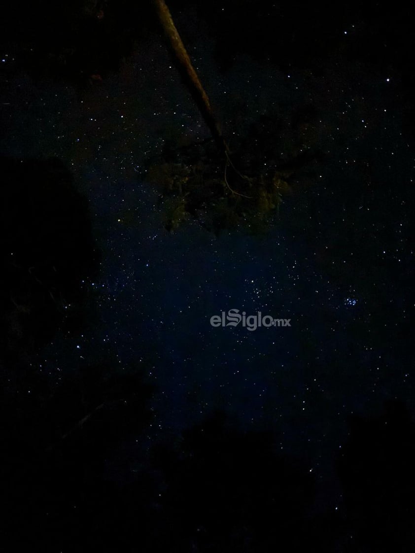 Cielo estrellado desde la Sierra del Nayar, municipio de Durango