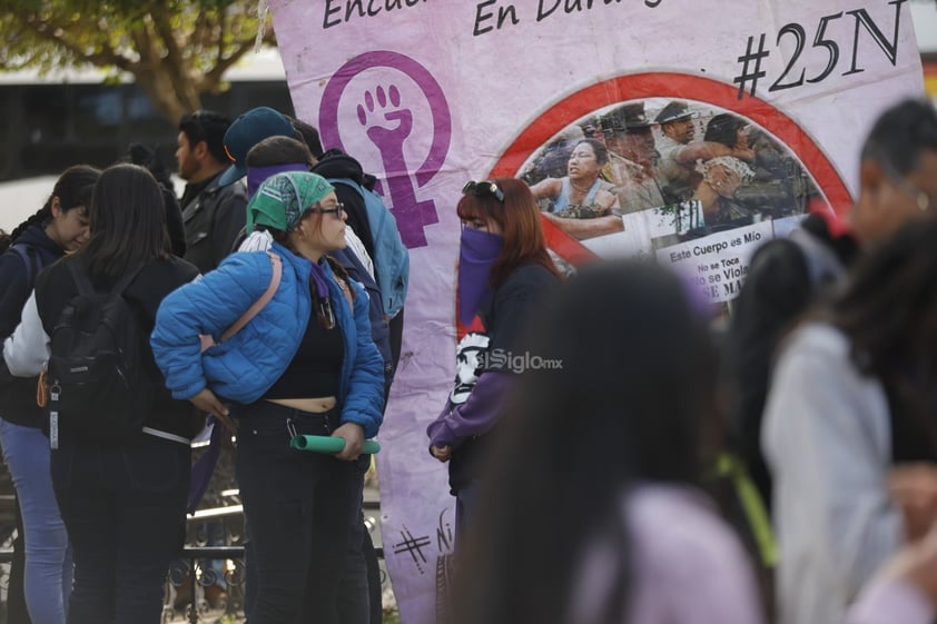 Comienza movilización en Zona Centro de la capital por el #8M.